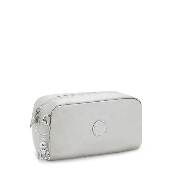 Kipling Gleam Metallic Pouch Çanta Gümüş | TR 1082IL